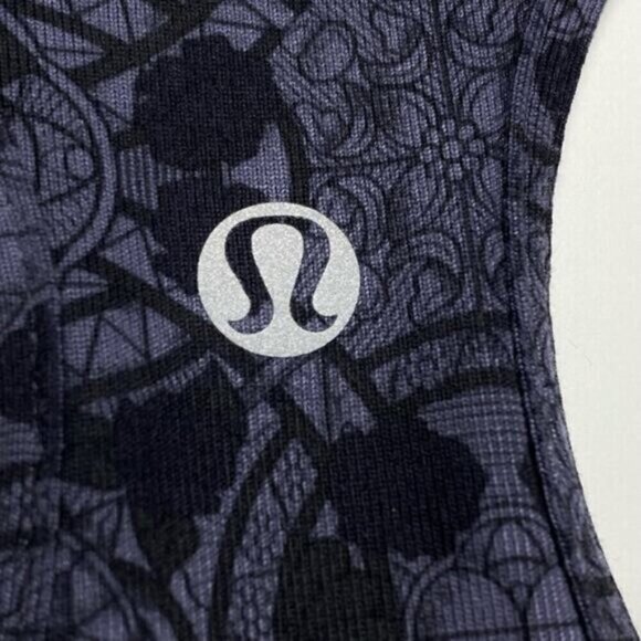 Lululemon Cool Racerback Mini Prisma Nightfall Black Grape 4 - Picture 10 of 10
